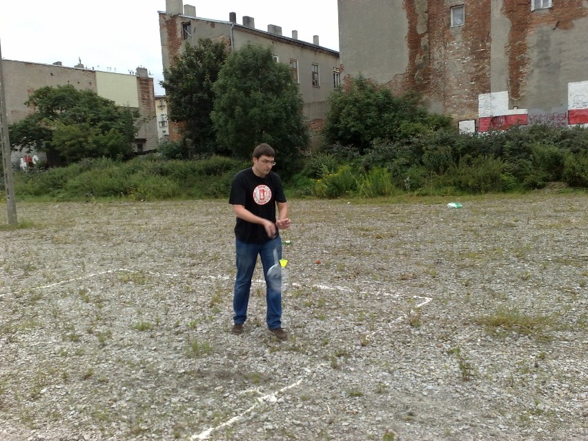 Turniej Badmintona na terenie starego stadionu ŁKS przy Ogrodowej