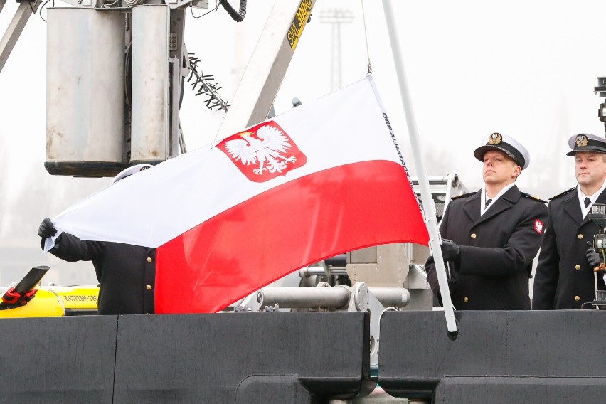 ORP Albatros wcielony w skład Marynarki Wojennej RP. Polski niszczyciel min wszedł do służby
