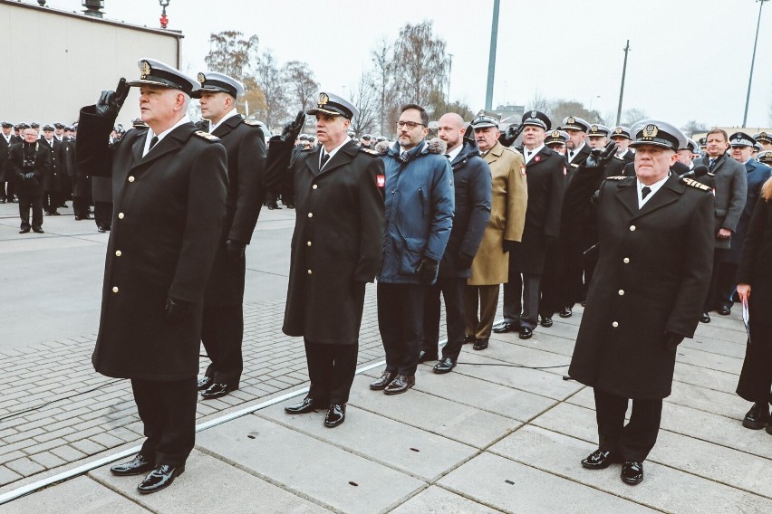 ORP Albatros wcielony w skład Marynarki Wojennej RP. Polski niszczyciel min wszedł do służby