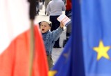 Łódź: flagi na Dzień Europy