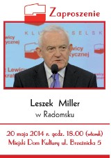 Leszek Miller odwiedzi Radomsko