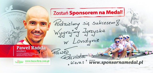 Paweł Rańda marzy o złocie igrzysk, a wsparcia postanowił szukać w nowatorski sposób. W listopadzie pokaże się na ulicach Wrocławia i Warszawy