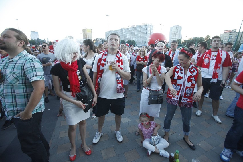 Polska - Czechy w strefie kibica w Katowicach [ZDJĘCIA i WIDEO]