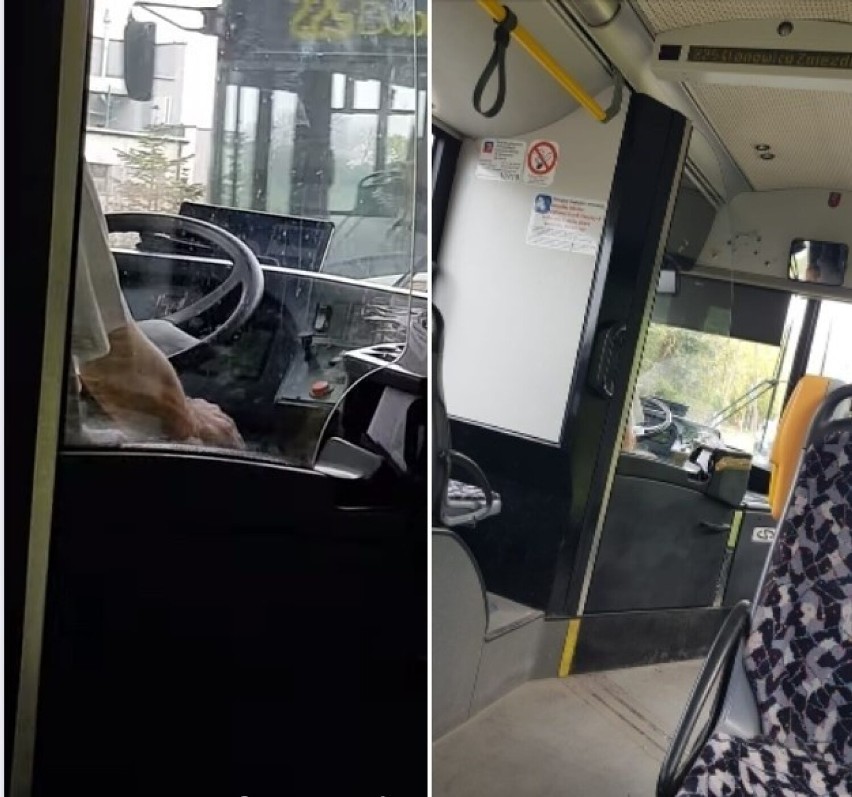 Kierowca autobusu-kinoman zostanie zdyscyplinowany. Przy okazji pojawiły się inne kwestie...