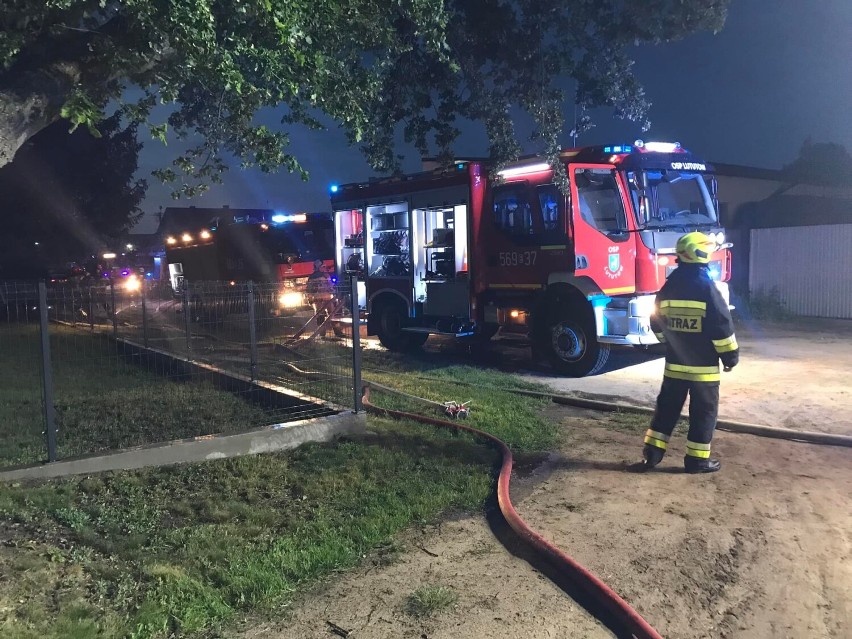 Pożar stolarni w Świątkowicach. Straty oszacowano na blisko 300 tysięcy złotych 