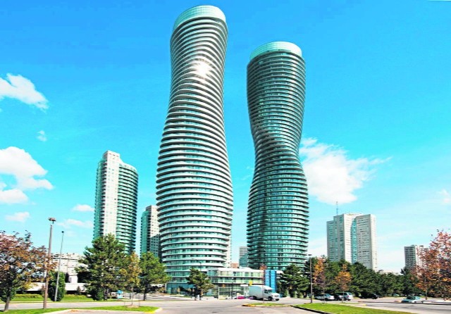 Absolute Towers w Ontario w Kanadzie. Kategoria "Apartamentowce"