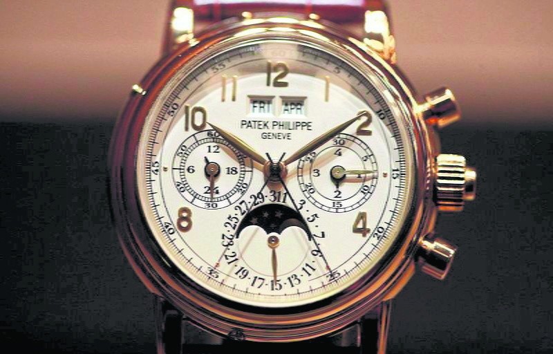Zegarek szwajcarskiej firmy "Patek Philippe"