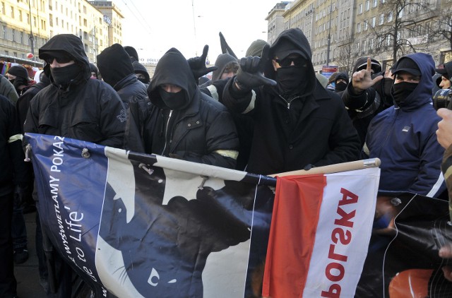 Marsz Niepodległości 2011 w Warszawie.