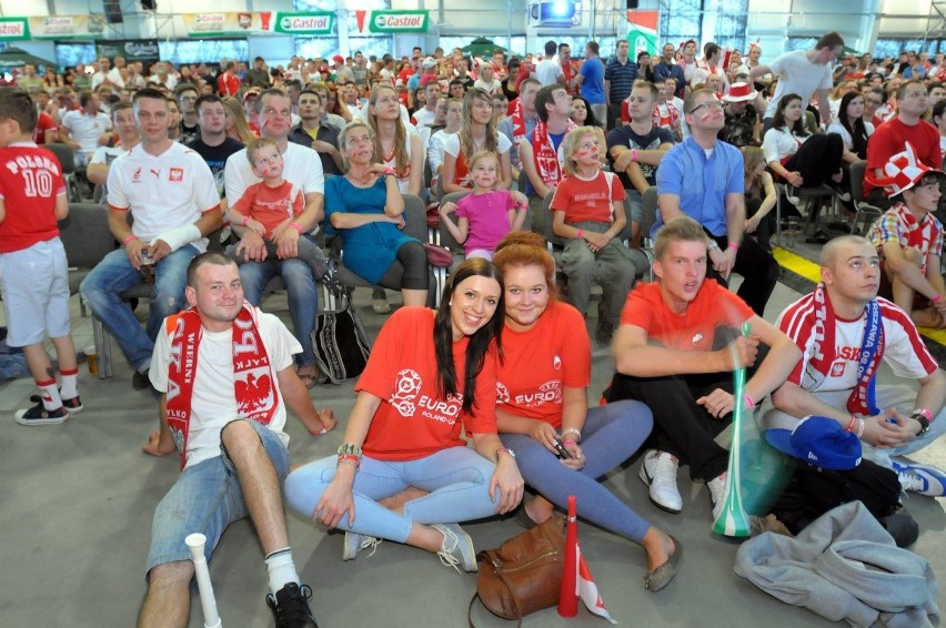 Lubelscy kibice dopingują Polaków na Euro 2012