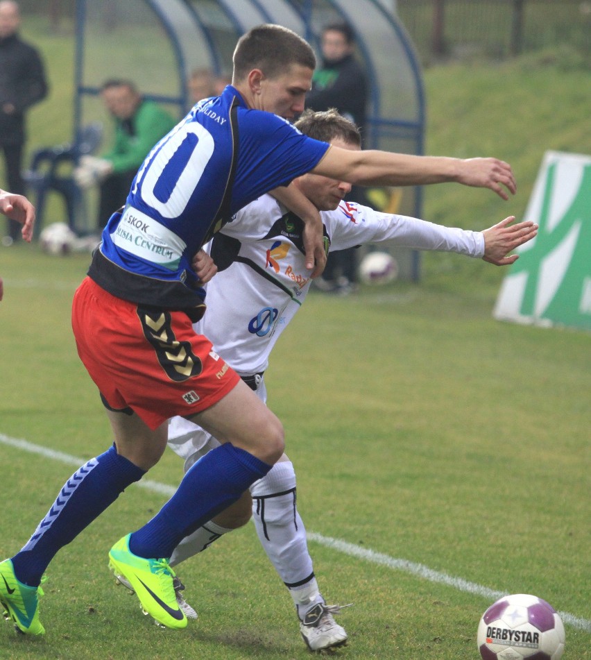 1. liga piłkarska: Polonia Bytom - Ruch Radzionków 1:2 [ZDJĘCIA]