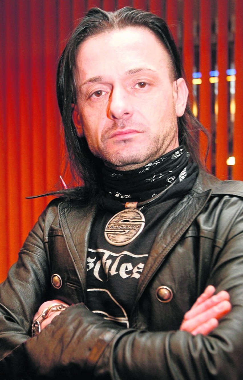Michał "Mody" Stawiński z zespołu Oberschlesien