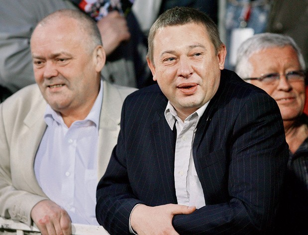 Grzegorz Klejman (od lewej) odkupił akcje Daniela Goszczyńskiego i stał się głównym udziałowcem ŁKS