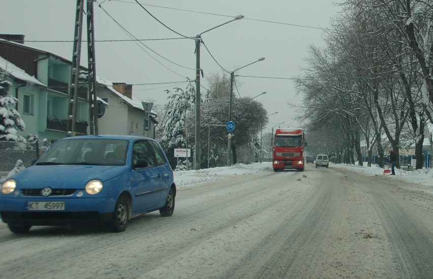 Tarnów w lodzie i śniegu [ZDJĘCIA]