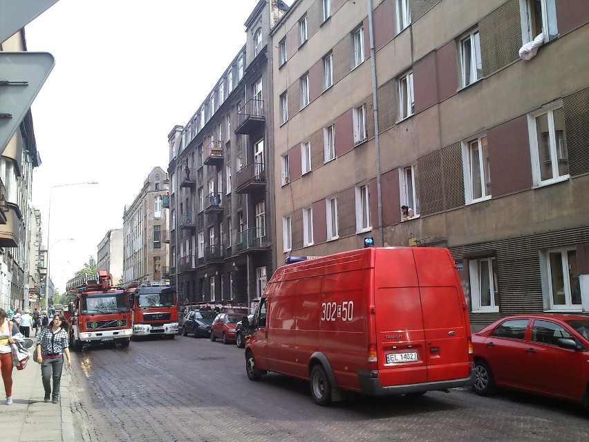 Kobieta zginęła w pożarze na Jaracza w centrum Łodzi.