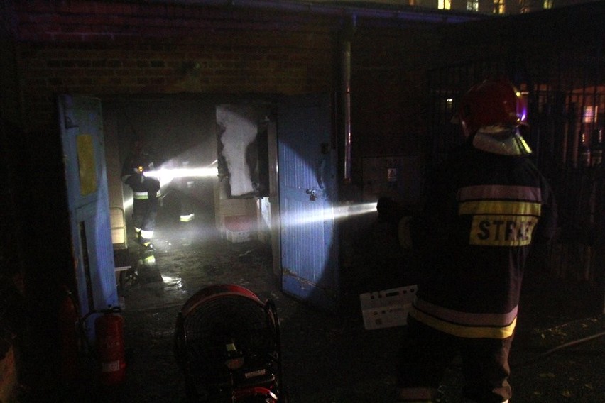 Pożar w szpitalu przy Grabiszyńskiej i ewakuacja (ZDJĘCIA)