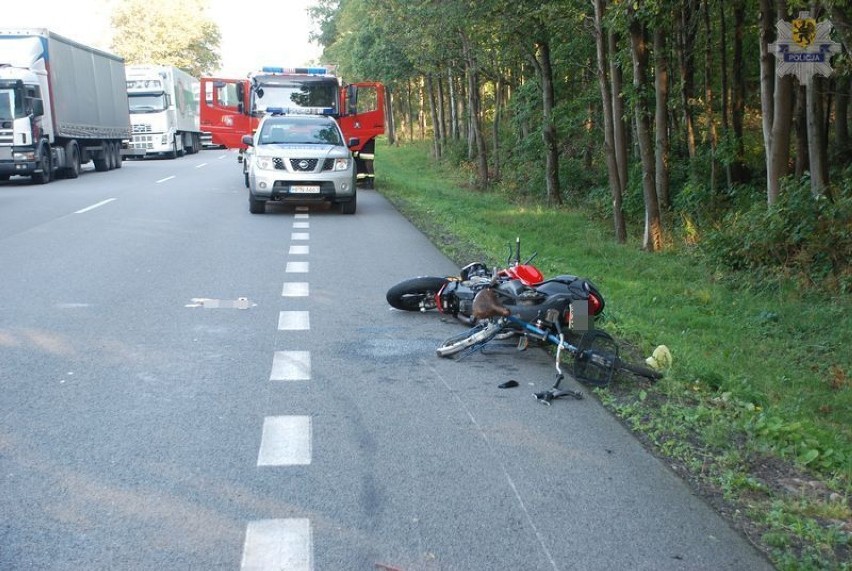 Wypadek w Leśnicach