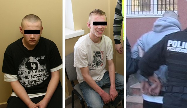 17-letni Jakub B., Mateusz Ch. (mieszkańcy Puław) oraz 16-letni Grzegorz B. (mieszkaniec gminy Ułęż) zaatakowali policjanta w centrum Puław
