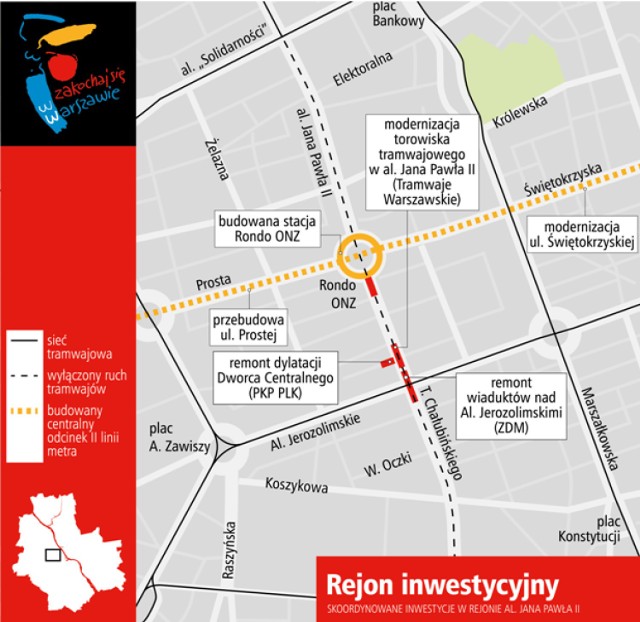 Zmiany w ruchu. M.in. utrudnienia na Łopuszańskiej, Jana Pawła II i w Centrum miasta