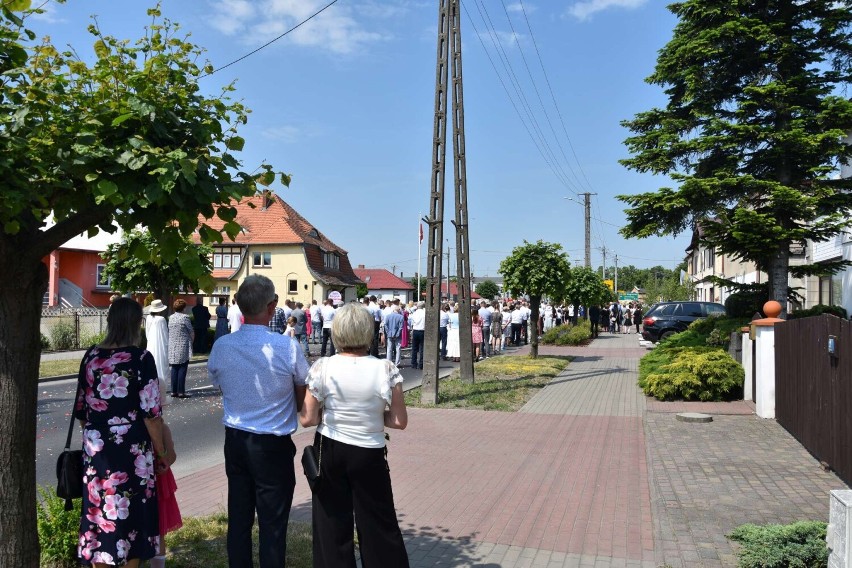 Procesja Bożego Ciała w Damasławku.