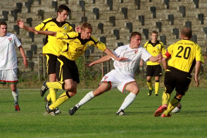 Piłka nożna: Lublinianka-Wieniawa przegrała na inaugurację sezonu ze Stalą Sanok 0:1 (ZDJĘCIA)