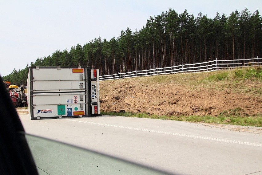 Bolesławiec: Autostrada A4 zablokowana