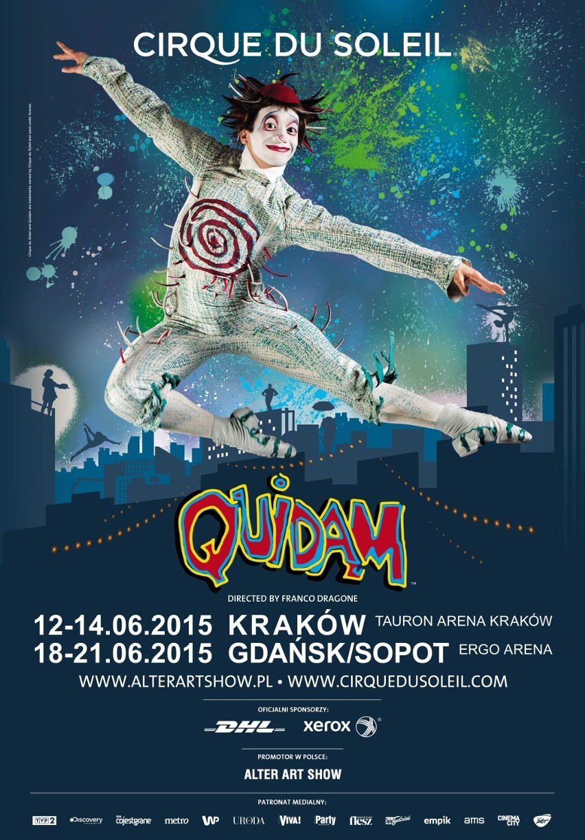 Cirque du Soleil

W piątek 12 czerwca o 19.30 w Tauron...