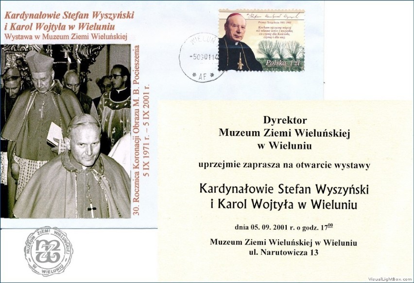 Kardynał Wojtyła był w Wieluniu w 1971 r. Koronował obraz wspólnie z prymasem Wyszyńskim. 35 lat później w mieście odsłonięto pomnik papieża
