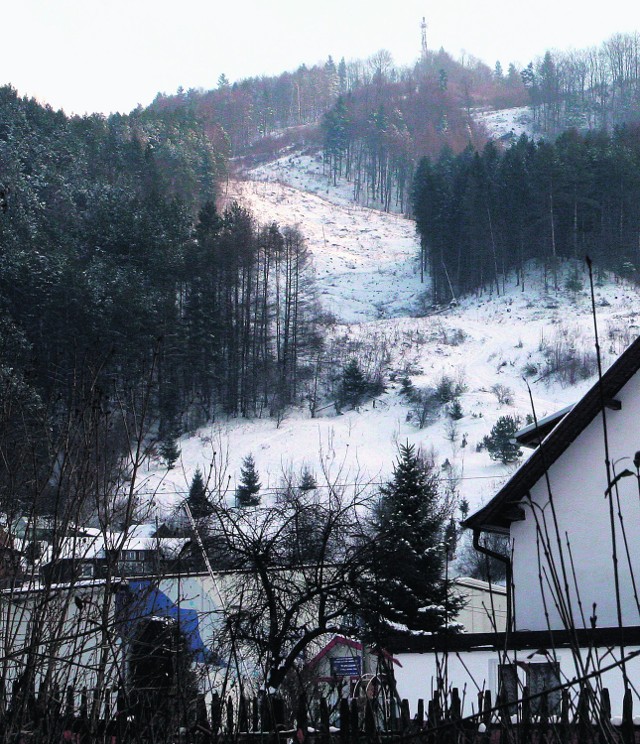 Prywatny inwestor wyciął już część drzew pod trasy narciarskie na stoku Kicarza