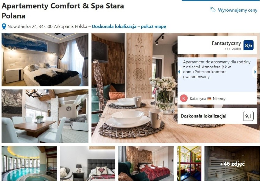 Apartamenty Comfort & Spa Stara Polana to obiekt w samym...