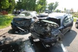 Wypadek w Kowalinie: Zderzenie trzech aut (FOTO)