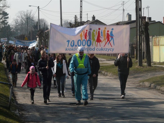 Marsz 10.000 kroków dalej do cukrzycy w Łasku