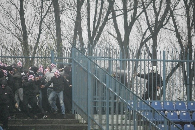 Zamieszki podczas Wielkich Derbów Śląska