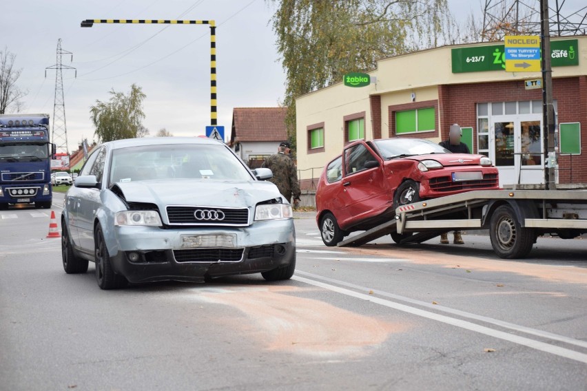 Malbork. Wypadek na ulicy Głowackiego. Do szpitala trafiła 70-letnia kobieta [ZDJĘCIA]