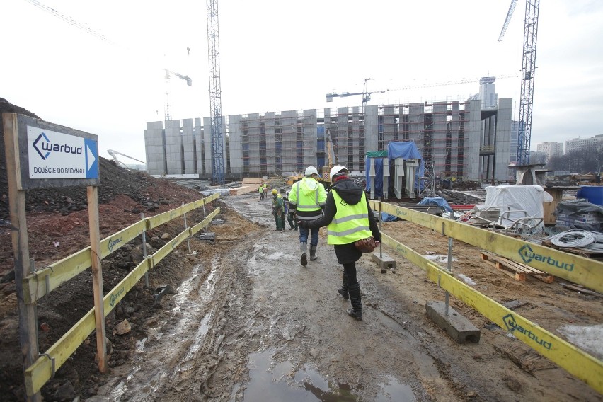 Z wizytą na budowie NOSPR w Katowicach: 9 miesięcy budowy za nami [ZDJĘCIA i WIDEO]