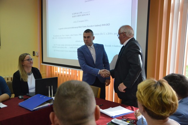 Po wyborach w 2018 r. Kamil Reszke został przewodniczącym Rady Gminy Koczała