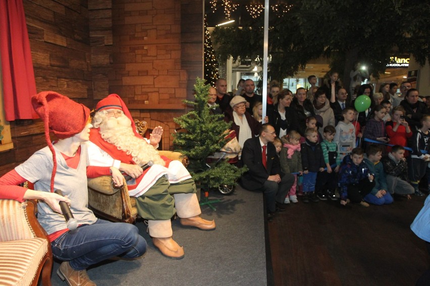 Wizyta Świętego Mikołaja z Laponii w Poznaniu
