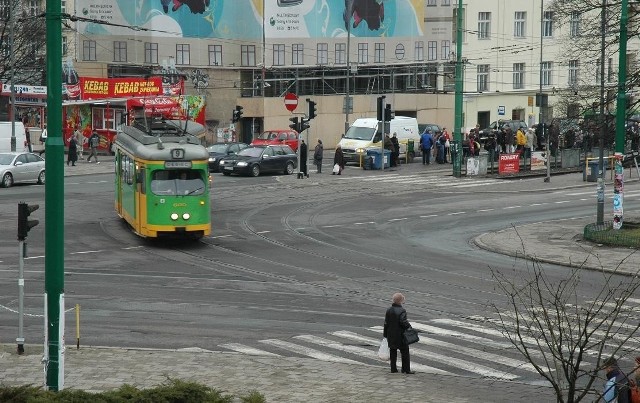 MPK wymieni zwrotnicę na skrzyżowaniu Królowej Jadwigi z Półwiejską