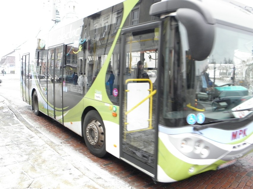 Test autobusu elektrycznego w Częstochowie [ZDJĘCIA i WIDEO]