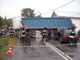 W Rzędzianowicach TIR zderzył się z audi