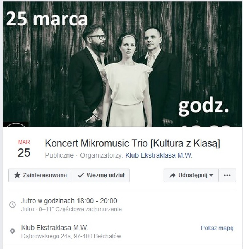 Bełchatów. Weekendowy rozkład jazdy. Sprawdź, co i gdzie będzie się działo