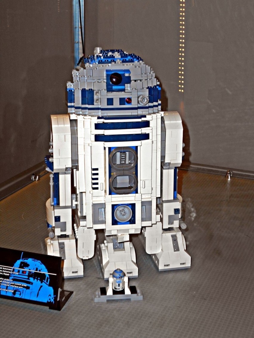 Kolejna postać ze Star Wars - R2-D2.Fot. Rafał Grząślewicz