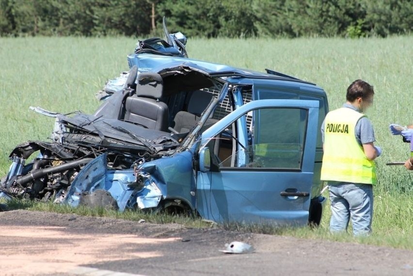 Wypadek w Jarochowie na krajowej "jedynce"