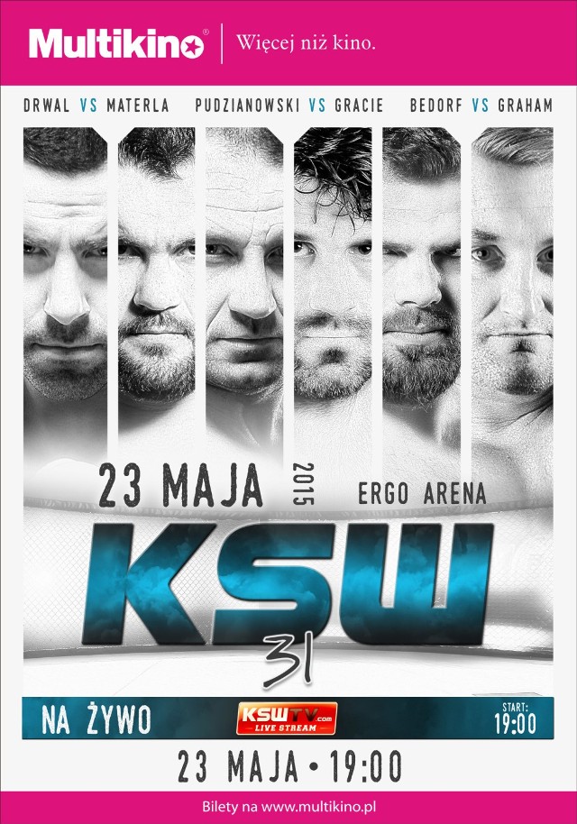 Gala KSW 31 w Multikinie