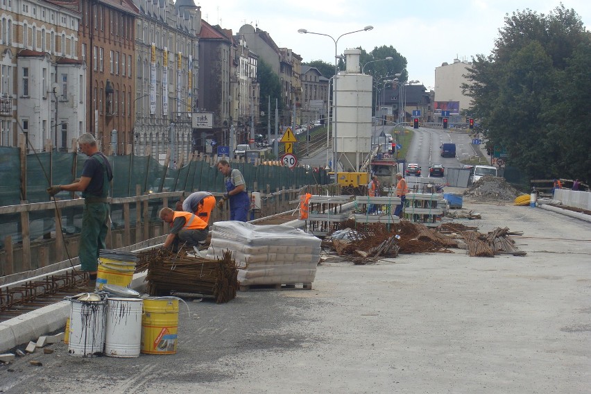 Chorzów: Estakada zgodnie z planem [ZDJĘCIA]