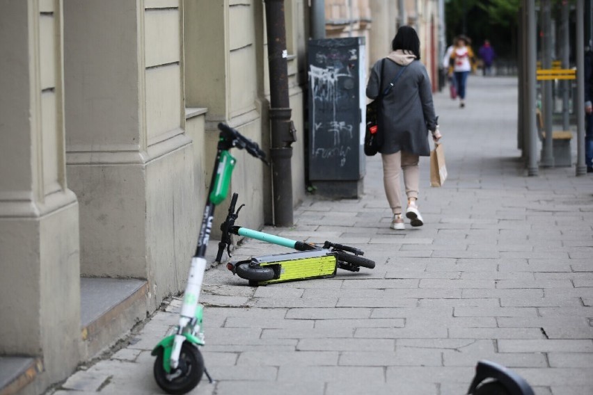 Rekordowy mandat za jazdę hulajnogą