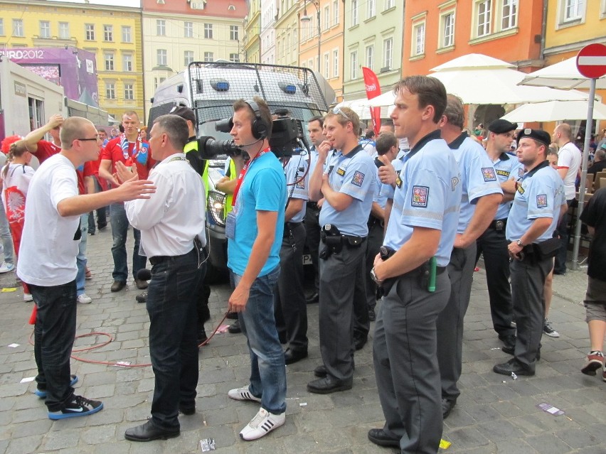 Wrocław: Piątek w strefie kibica (ZDJĘCIA)