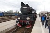 Pociąg retro z lokomotywą parową zawitał do Kalisza [FOTO]