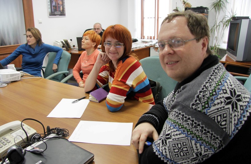 Białoruscy dziennikarze z wizytą w redakcji Kuriera