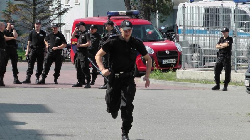 Bydgoszcz: Eliminacje w Oddziale Prewencji Policji [ZDJĘCIA]