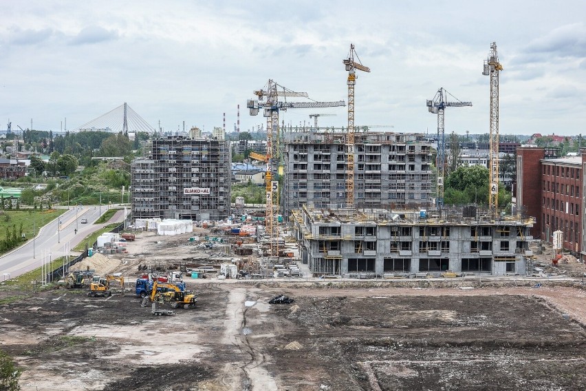 Gdańsk. Prace na działce w sąsiedztwie Europejskiego Centrum Solidarności i Sali BHP